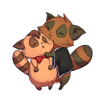 Asset fait pour la promotion d'Anim'Est 2023. Également utilisé pour les accessoires du Tanuki Pass.
