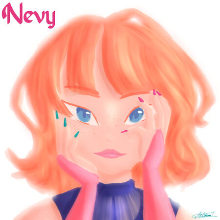 Fanart d'un personnage de Equal Earthlings par AcyeL et Melfe.