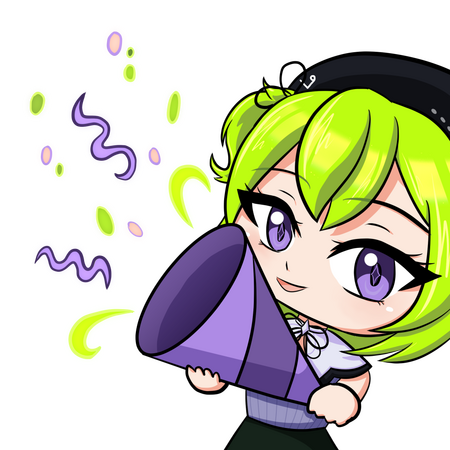 Genie "tada" emote (fanart) (mars 2025)