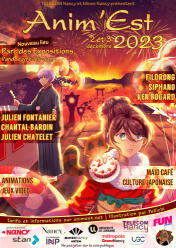 Mise en forme des informations nécessaire sur l'affiche. Discussion étroite avec l'artiste pour atteindre le résultat voulu.