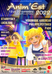 Mise en forme des informations nécessaire sur l'affiche, avec une petite négociation pour améliorer la lisibilité par rapport à l'année précédente.