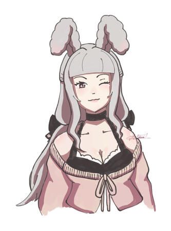 Bunbbyart's Bun (fanart) (mars 2025)