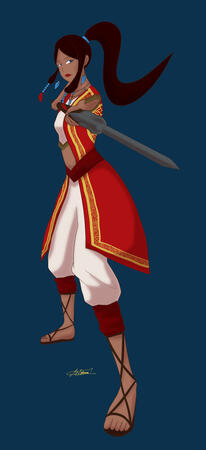 Commission faite pour la personne ayant remporté le giveaway du TN'Event 2024.