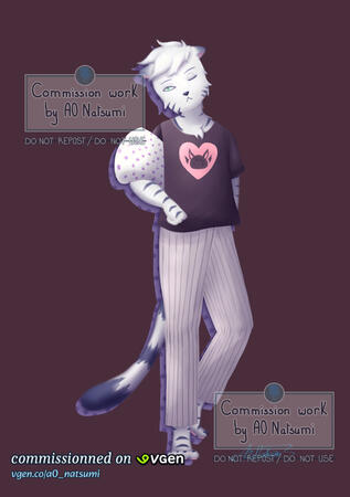 Commission Illustration de DrakeLeLionBlanc